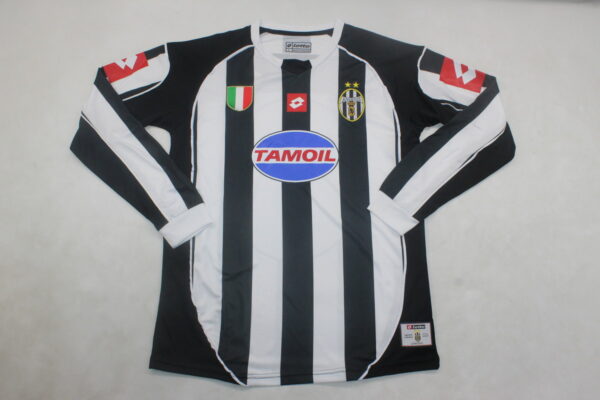 Juventus Fc Local / Fan version / Manga Larga / Retro 02-03