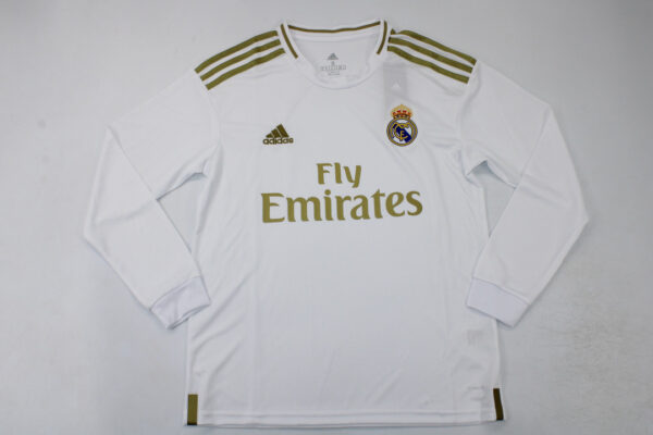 Real Madrid Local / Fan version / Manga Larga / Retro 19-20