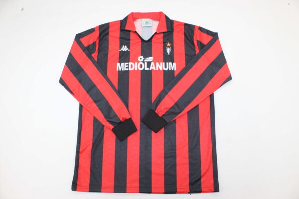AC Milan Local / Fan version / Manga Larga / Retro 88-89
