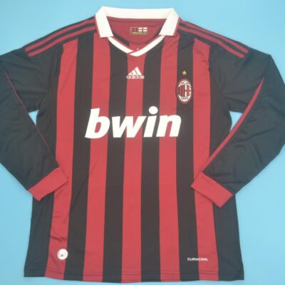 AC Milan Local / Fan version / Manga Larga / Retro 09-10