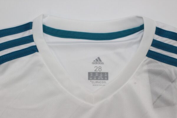 Real Madrid Local / Kid version / Fan version / Manga Larga / Retro 17-18 - Imagen 2