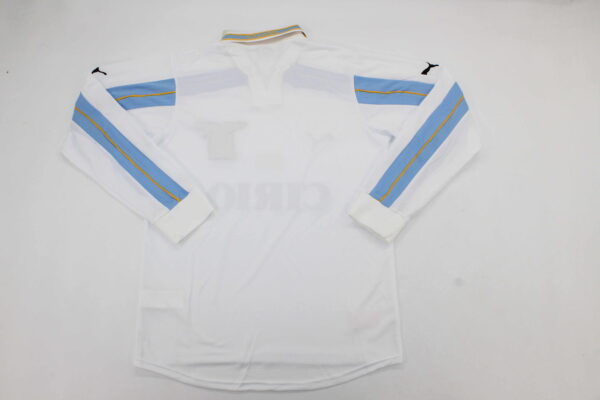 SS Lazio Local / Fan version / Manga Larga / Retro 99-00 - Imagen 4