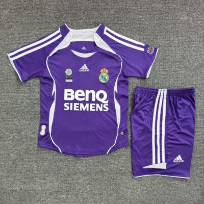 Real Madrid Tercera equipacion / Kid version / Fan version / Retro 06-07