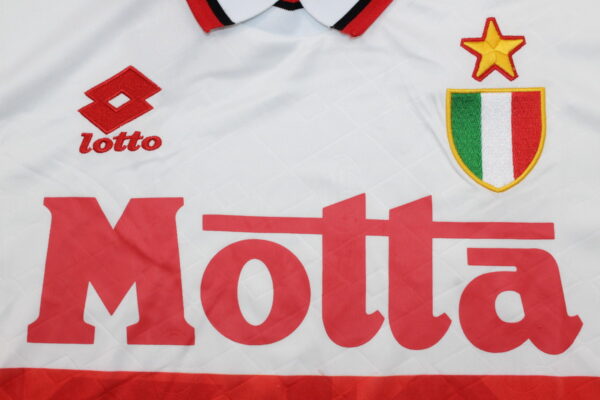AC Milan Visitante / Fan version / Manga Larga / Retro 93-94 - Imagen 2