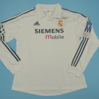 Real Madrid Local / Fan version / Manga Larga / Final Intercontinental / Retro 02-03