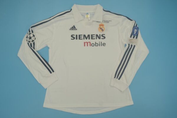Real Madrid Local / Fan version / Manga Larga / Final Intercontinental / Retro 02-03