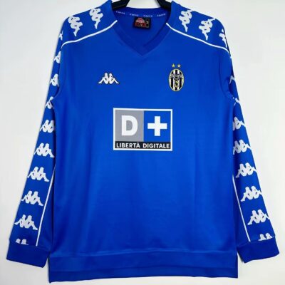 Juventus Fc Visitante / Fan version / Manga Larga / Retro 99-00