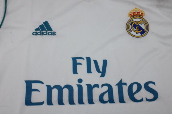 Real Madrid Local / Fan version / Manga Larga / Retro 17-18 - Imagen 2