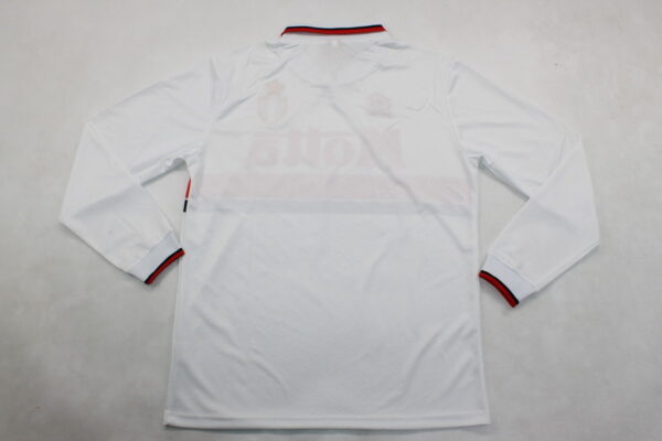 AC Milan Visitante / Fan version / Manga Larga / Retro 93-94 - Imagen 4