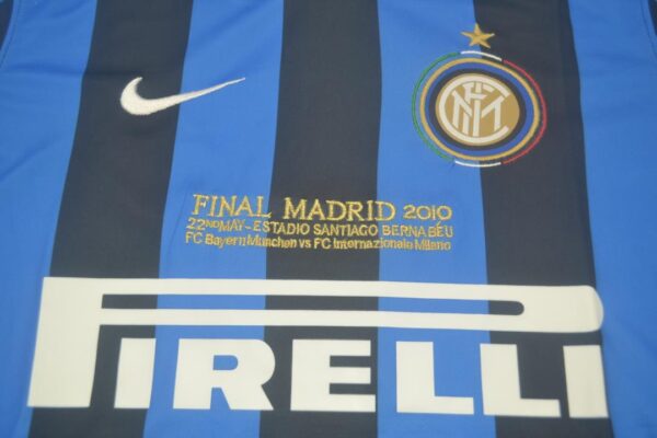 FC Internazionale Milano Local / Fan version / Manga Larga / Final UCL / Retro 09-10 - Imagen 2