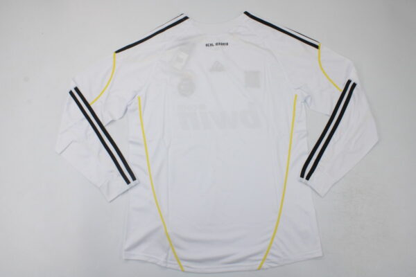 Real Madrid Local / Fan version / Manga Larga / Retro 09-10 - Imagen 3