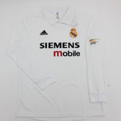 Real Madrid Local / Fan version / Manga Larga / Retro 02-03