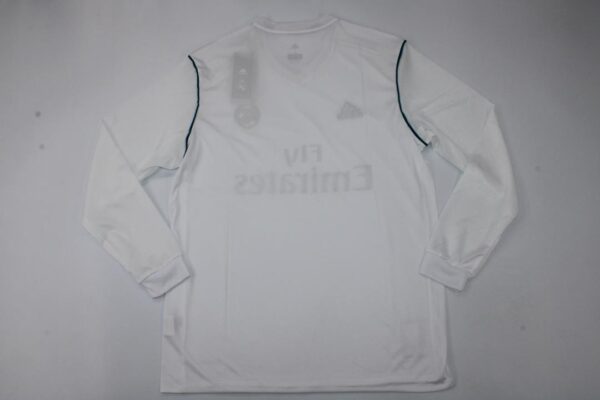 Real Madrid Local / Fan version / Manga Larga / Retro 17-18 - Imagen 4