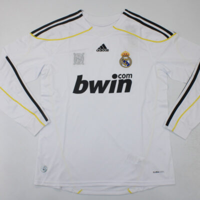 Real Madrid Local / Fan version / Manga Larga / Retro 09-10
