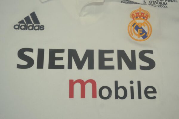 Real Madrid Local / Fan version / Manga Larga / Final Intercontinental / Retro 02-03 - Imagen 2