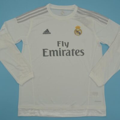 Real Madrid Local / Fan version / Manga Larga / Retro 15-16