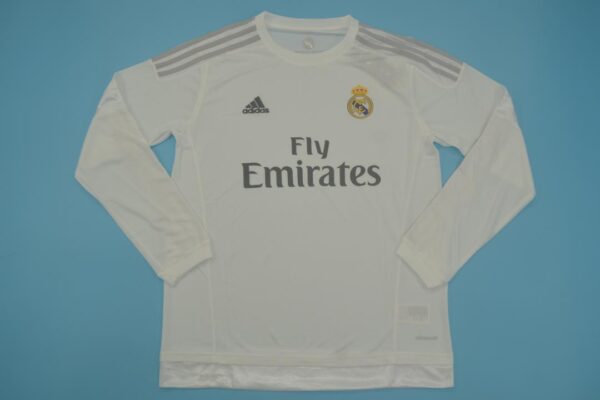 Real Madrid Local / Fan version / Manga Larga / Retro 15-16