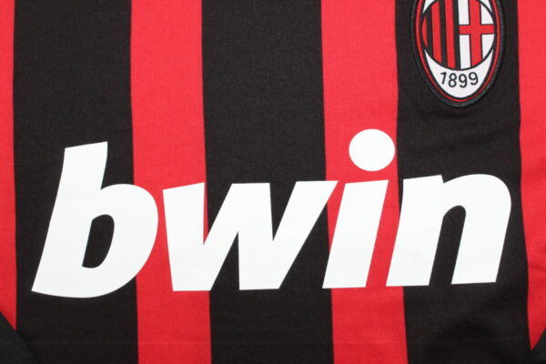 AC Milan Local / Fan version / Manga Larga / Retro 08-09 - Imagen 2