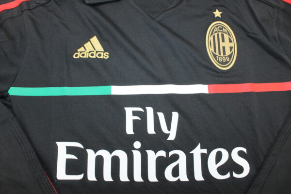 AC Milan Tercera equipacion / Fan version / Manga Larga / 11-12 - Imagen 3