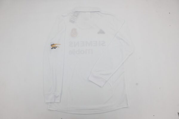 Real Madrid Local / Fan version / Manga Larga / Retro 02-03 - Imagen 4