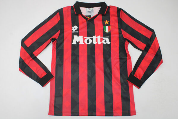 AC Milan Local / Fan version / Manga Larga / Retro 93-94