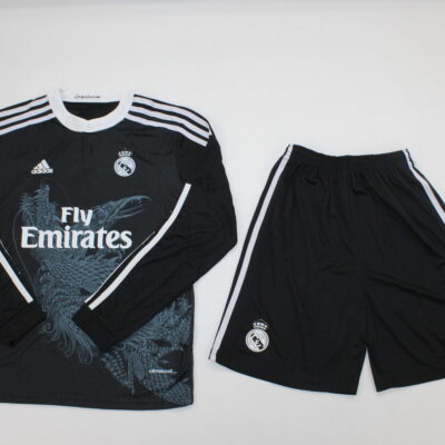 Real Madrid Tercera equipacion / Kid version / Fan version / Manga Larga / Retro 14-15