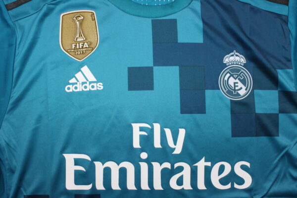 Real Madrid Tercera equipacion / Player version / Manga Larga / Retro 17-18 - Imagen 3