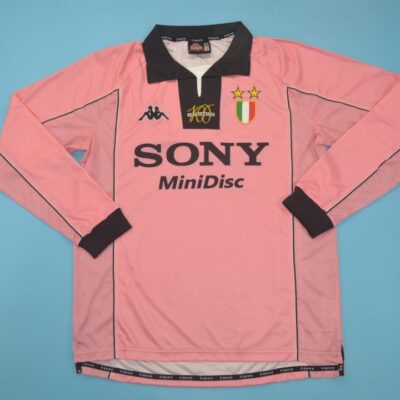 Juventus Fc Tercera equipacion / Fan version / Manga Larga / Retro 97-98