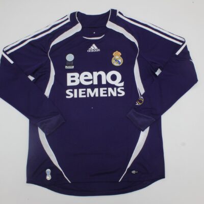 Real Madrid Tercera equipacion / Fan version / Manga Larga / Retro 06-07