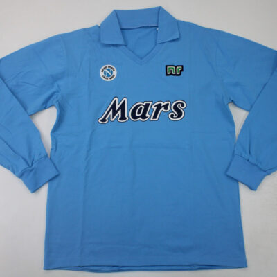 SSC Napoli Local / Fan version / Manga Larga / Retro 88-89