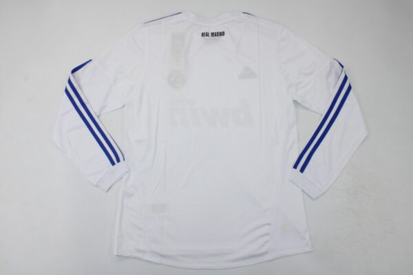 Real Madrid Local / Fan version / Manga Larga / Retro 10-11 - Imagen 3