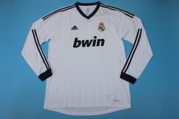 Real Madrid Local / Fan version / Manga Larga / Retro 12-13