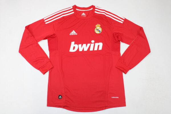 Real Madrid Tercera equipacion / Fan version / Manga Larga / Retro 11-12