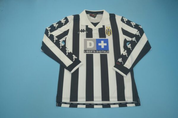 Juventus Fc Local / Fan version / Manga Larga / Retro 99-00