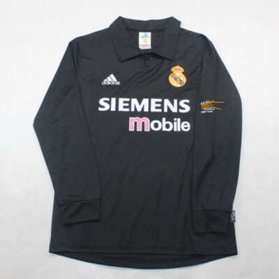 Real Madrid Visitante / Fan version / Manga Larga / Retro 02-03