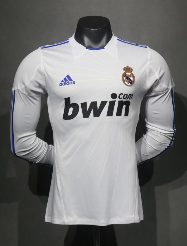 Real Madrid Local / Player version / Manga Larga / Retro 10-11