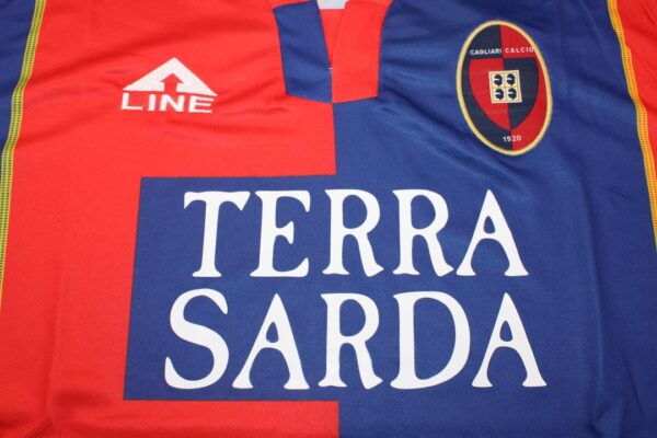 Cagliari Calcio Local / Fan version / Retro 03-04 - Imagen 2