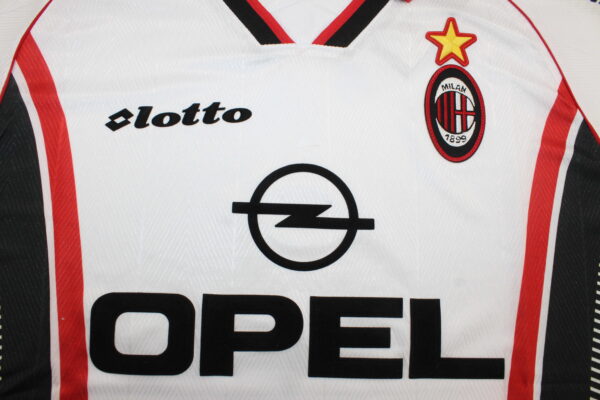 AC Milan Visitante / Fan version / Retro 97-98 - Imagen 3