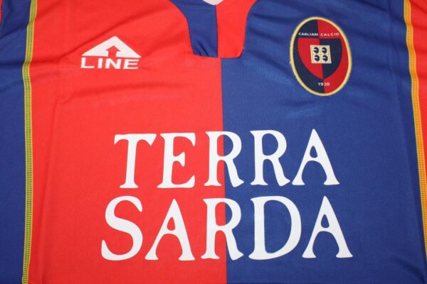 Cagliari Calcio Local / Fan version / Retro 04-05 - Imagen 2