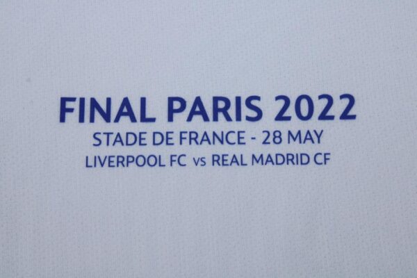 Real Madrid Local / Fan version / Final Ucl / Retro 21-22 - Imagen 2