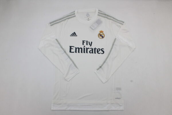 Real Madrid Local / Player version / Manga Larga / Retro 15-16