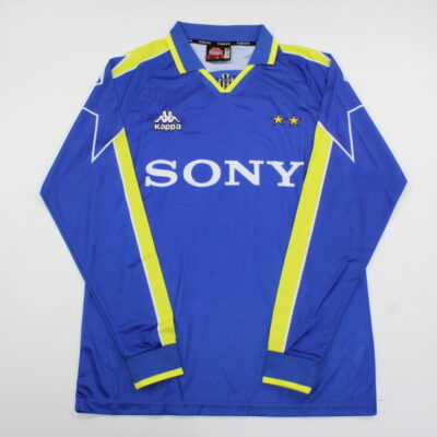 Juventus Fc Visitante / Fan version / Manga Larga / Retro 96-97