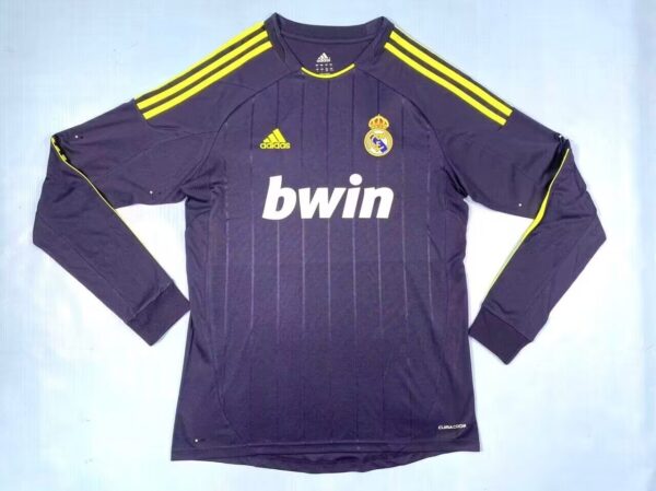 Real Madrid Visitante / Fan version / Manga Larga / Retro 12-13