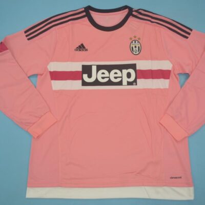 Juventus Fc Tercera equipacion / Fan version / Manga Larga / Retro 15-16