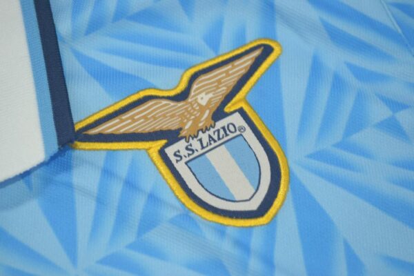 SS Lazio Local / Fan version / Retro 91-92 - Imagen 4