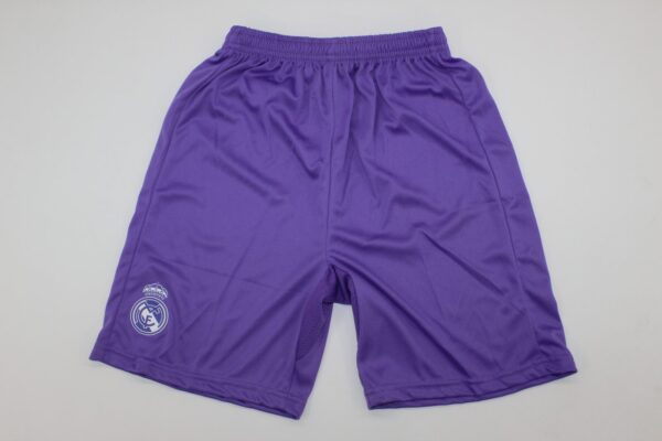Real Madrid Visitante / Kid version / Fan version / Manga Larga / Retro 16-17 - Imagen 5
