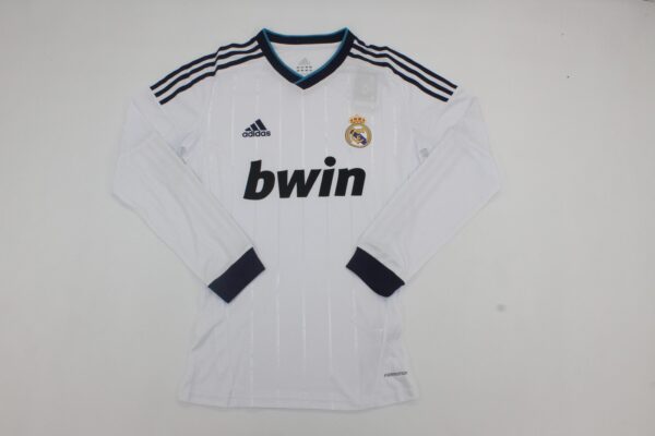 Real Madrid Local / Player version / Manga Larga / Retro 12-13