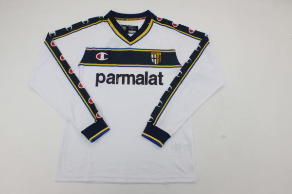 Parma Calcio Visitante / Fan version / Manga Larga / Retro 02-03