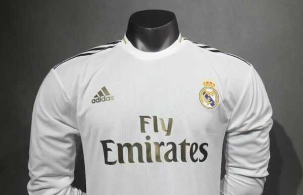 Real Madrid Local / Player version / Manga Larga / Retro 19-20 - Imagen 3