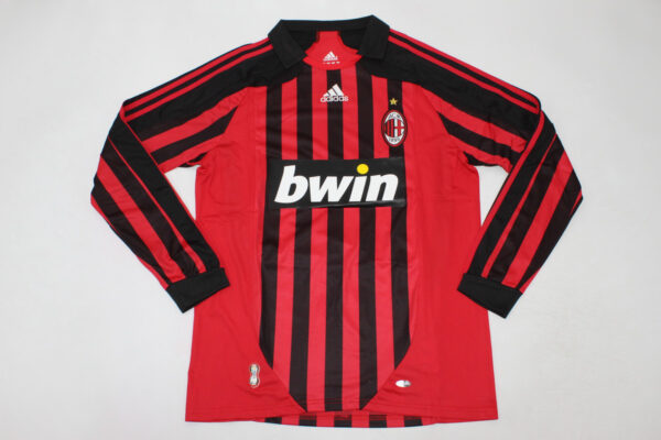 AC Milan Local / Fan version / Manga Larga / Retro 07-08